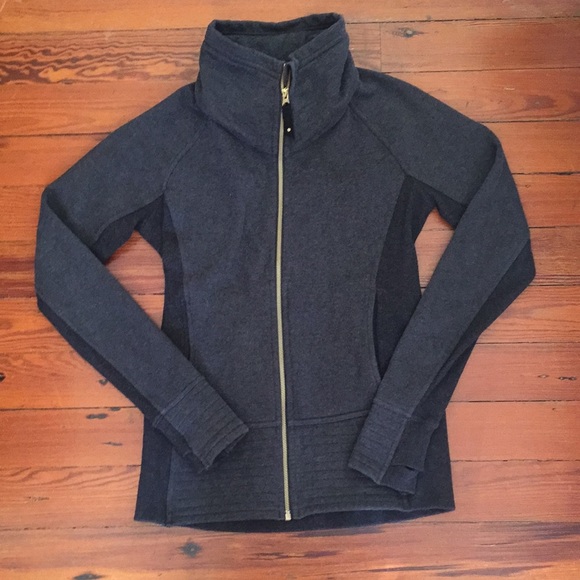 lululemon athletica Jackets & Blazers - (Lululemon) charcoal grey zip up